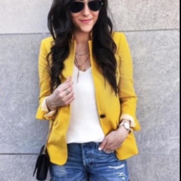 J. Crew Jackets & Blazers - J.CREW RECENT LINEN  BLAZER